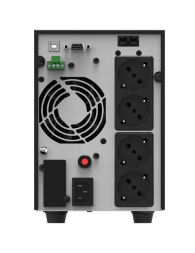 SAI Online Phasak 1000 VA Online LCD/ 1000VA-1000W/ 3 Salidas/ Formato Torre