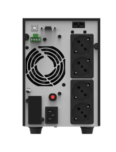 SAI Online Phasak 2000 VA Online LCD/ 2000VA-2000W/ 4 Salidas/ Formato Torre