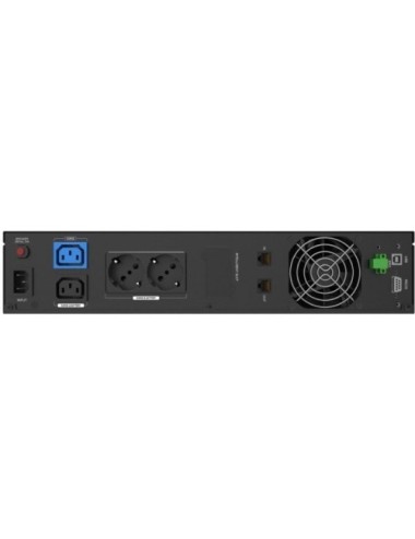 SAI Línea Interactiva Phasak Protekt Rack/ 2160VA-1400W/ 4 Salidas/ Formato Rack