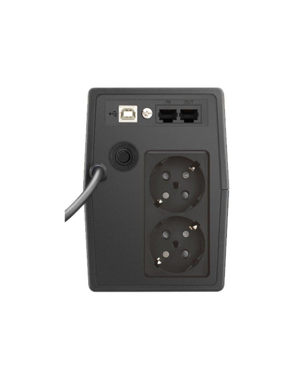 SAI Línea Interactiva Phasak 650 VA LCD Interactive/ 650VA/ 2 Salidas/ Formato Torre
