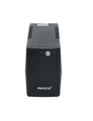 SAI Línea Interactiva Phasak Basic Interactive 800 VA/ 800VA-480W/ 2 Salidas/ Formato Torre