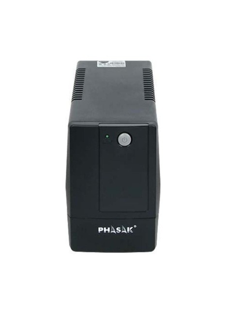 SAI Línea Interactiva Phasak Basic Interactive 800 VA/ 800VA-480W/ 2 Salidas/ Formato Torre