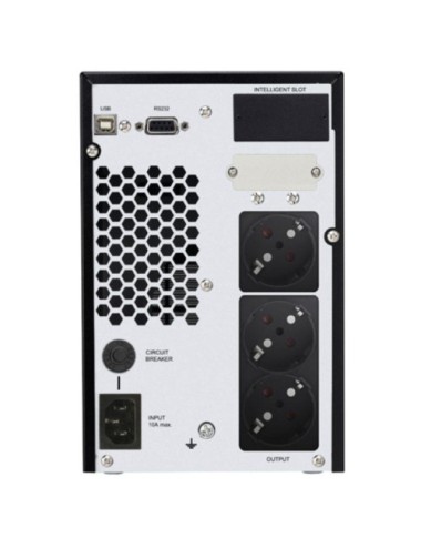 SAI Online Conqueror Pro 1000 VA Online LCD/ 1000VA-900W/ 3 Salidas/ Formato Torre