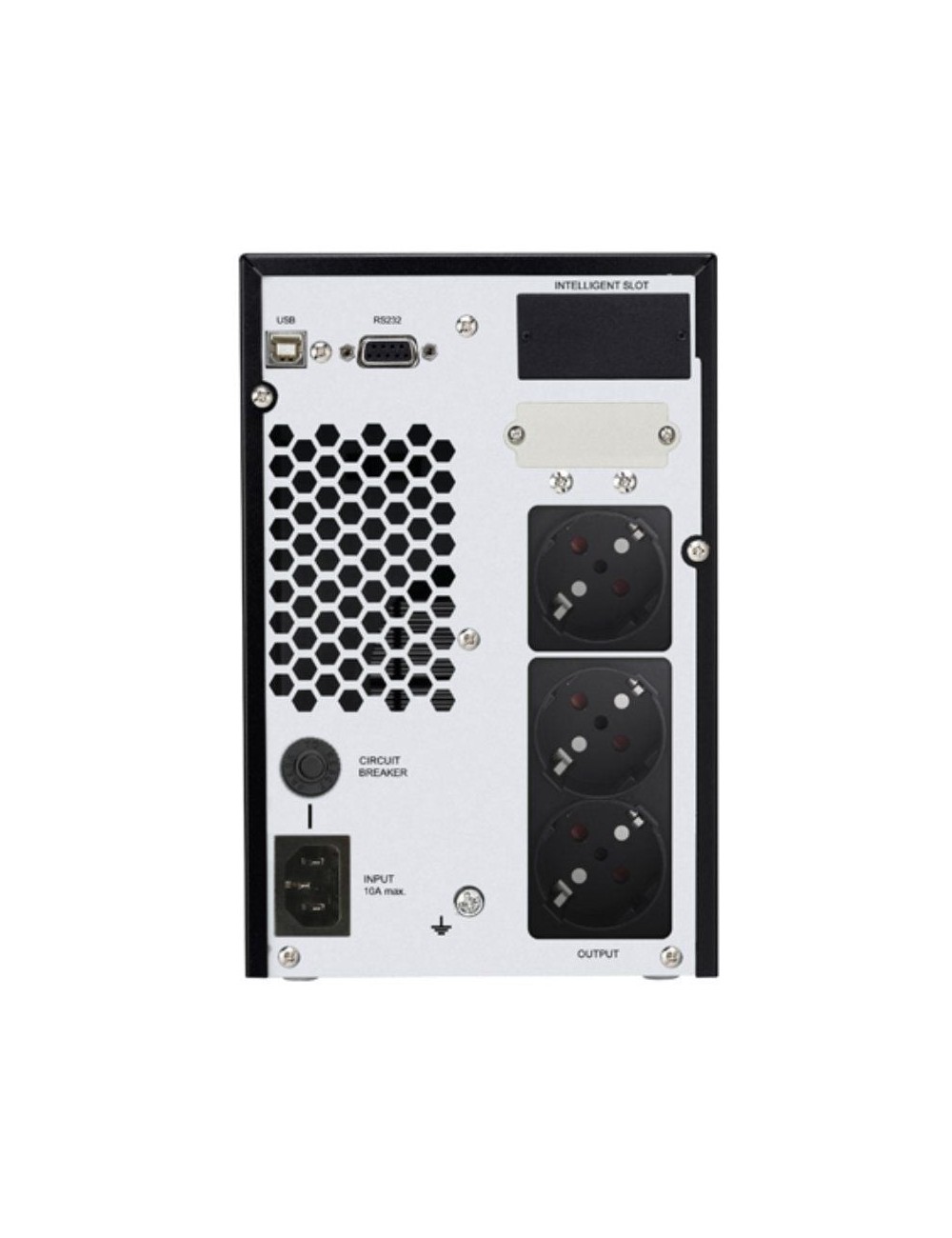 SAI Online Conqueror Pro 1000 VA Online LCD/ 1000VA-900W/ 3 Salidas/ Formato Torre