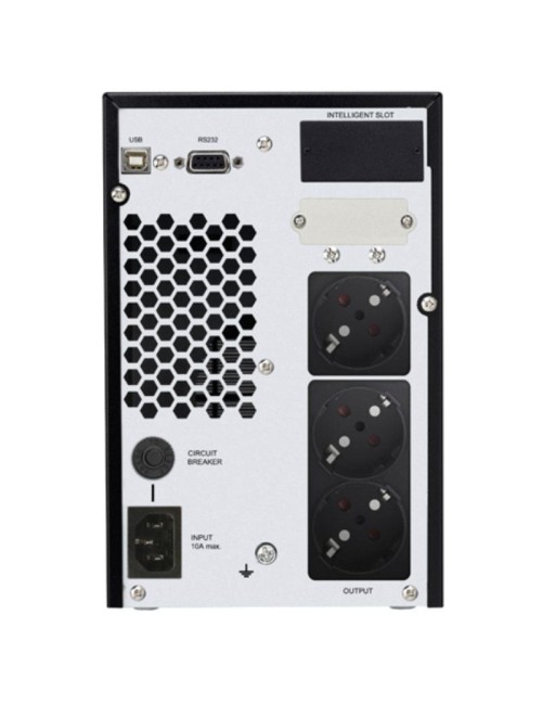 SAI Online Conqueror Pro 1000 VA Online LCD/ 1000VA-900W/ 3 Salidas/ Formato Torre