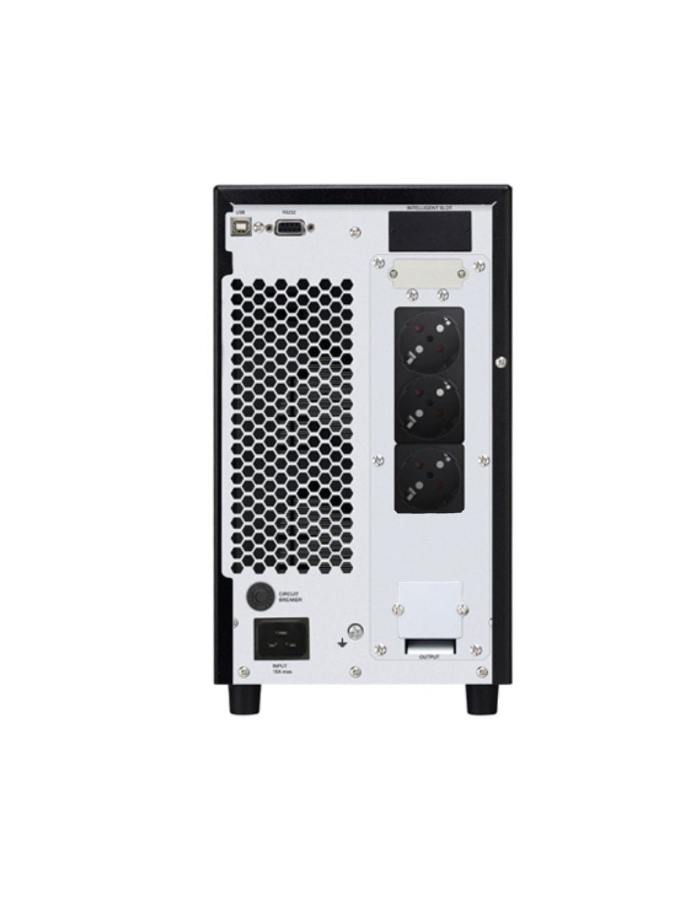 SAI Online Phasak Conqueror Pro 3000 VA Online LCD/ 3000VA-2700W/ 3 Salidas/ Formato Torre