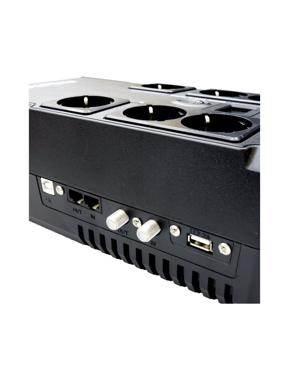 SAI Línea Interactiva Phasak Kryptos 800 VA/ 480W/ 6 Salidas/ Formato Bloque