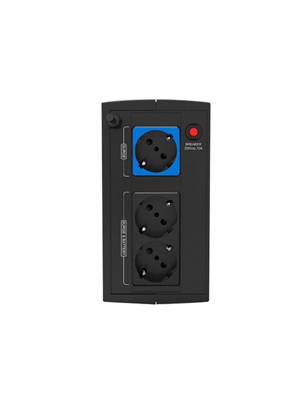 SAI Línea Interactiva Phasak Ottima 1060 VA Interactive/ 1060VA-600W/ 2 Salidas/ Formato Torre