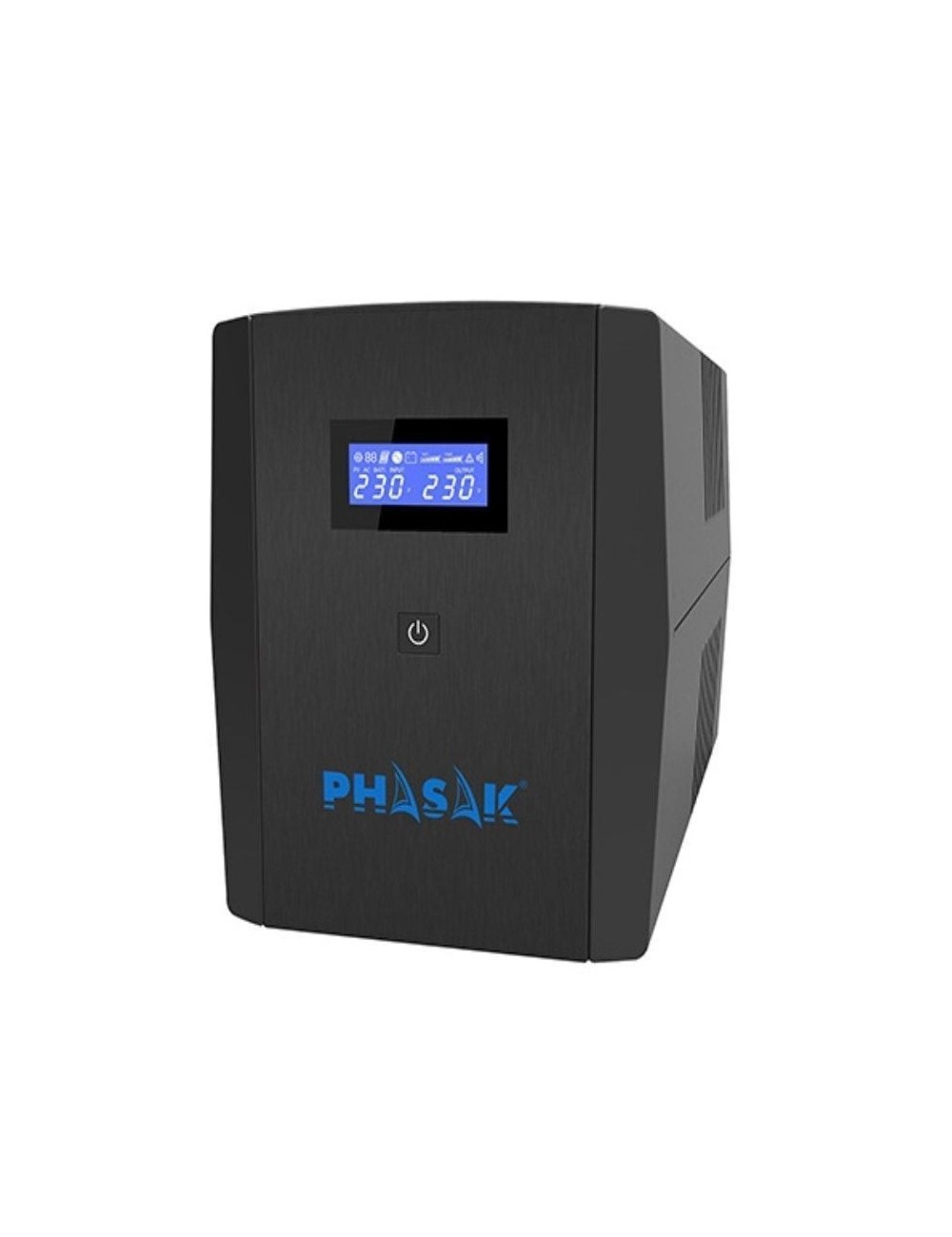SAI Línea Interactiva Phasak SIRIUS 1260 VA Interactive/ 1260VA-720W/ 4 Salidas/ Formato Torre