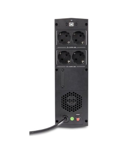 SAI Línea Interactiva Salicru SPS 1250 SOHO+/ 1250VA-720W/ 4 Salidas/ Formato Torre