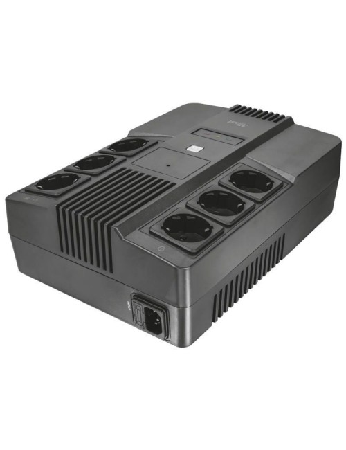 SAI Línea Interactiva Trust Maxxon/ 800VA/ 6 Salidas/ Formato Bloque