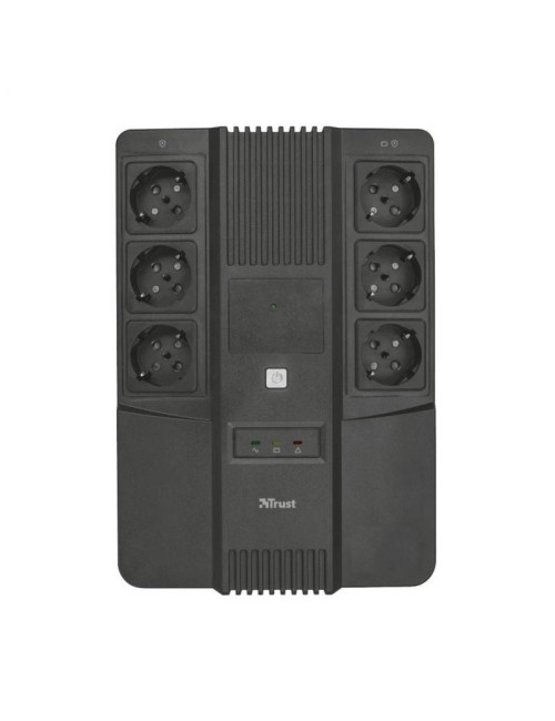 SAI Línea Interactiva Trust Maxxon/ 800VA/ 6 Salidas/ Formato Bloque