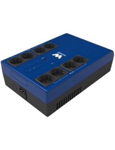 SAI Línea Interactiva Woxter Multibase UPS 1200 VA/ 1200VA-720W/ 8 Salidas/ Formato Torre