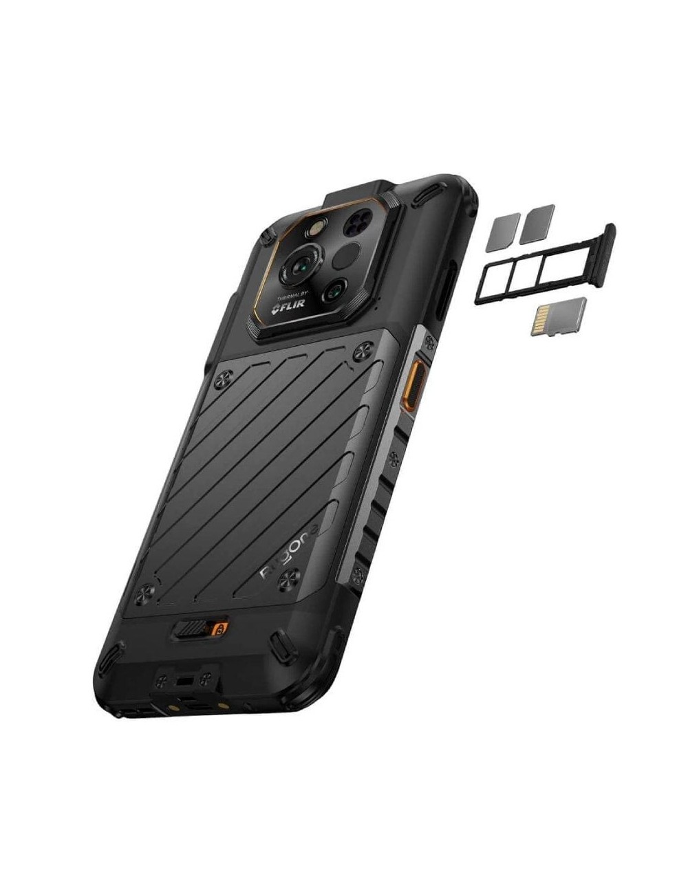 Smartphone Rugerizado RugOne Xever 7 Pro by Ulefone 12GB/ 512GB/ 6.7'/ 5G/ Negro