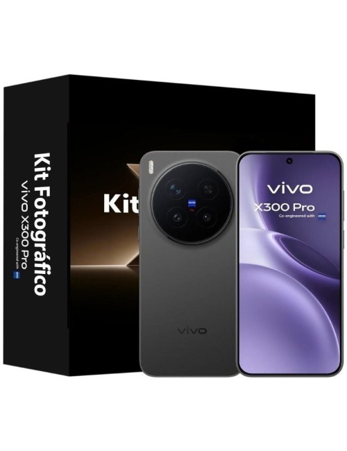 Smartphone Vivo X300 Pro 16GB/ 512GB/ 6.78'/ 5G/ Negro + Kit fotográfico Vivo X300 Pro