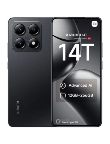 Smartphone Xiaomi 14T 12GB/ 256GB/ 6.67'/ 5G/ Negro