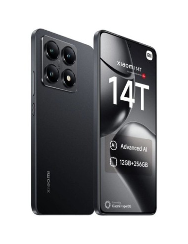 Smartphone Xiaomi 14T 12GB/ 256GB/ 6.67'/ 5G/ Negro