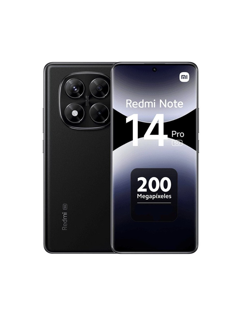 Smartphone Xiaomi Redmi Note 14 Pro 8GB/ 256GB/ 6.67'/ 5G/ Negro Medianoche