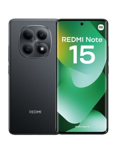 Smartphone Xiaomi Redmi Note 15 6GB/ 128GB/ 6.77'/ Negro