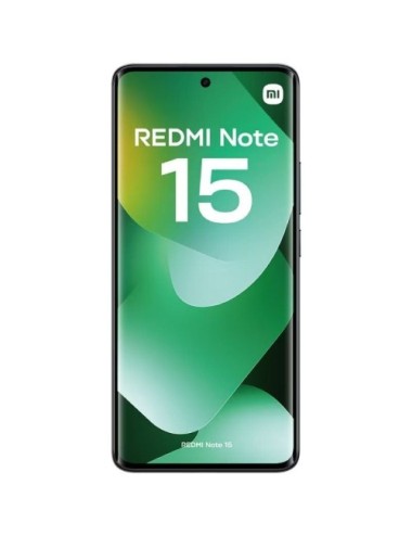 Smartphone Xiaomi Redmi Note 15 6GB/ 128GB/ 6.77'/ Negro