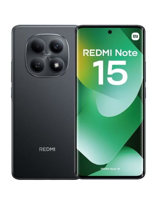 Smartphone Xiaomi Redmi Note 15 8GB/ 256GB/ 6.77'/ Negro