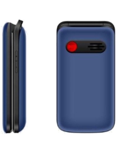 Teléfono Móvil Qubo X-247 4G para Personas Mayores/ Negro