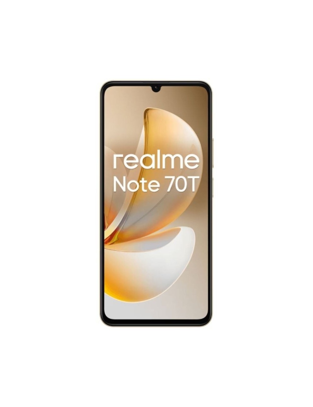 Smartphone Realme Note 70T 4GB/ 128GB/ 6.74'/ Dorado Playa