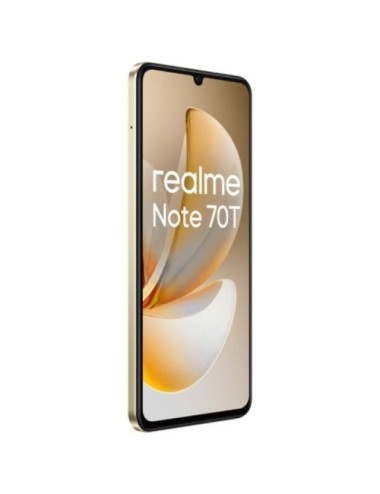 Smartphone Realme Note 70T 4GB/ 128GB/ 6.74'/ Dorado Playa