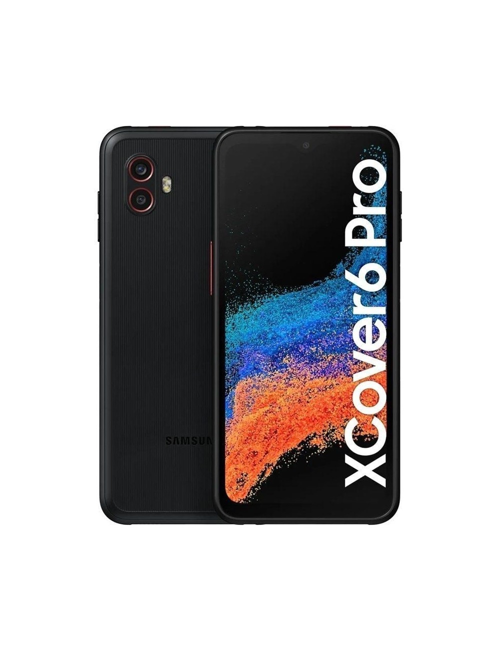 Smartphone Rugerizado Samsung Galaxy Xcover 6 Pro Enterprise Edition 6GB/ 128GB/ 6.6'/ 5G/ Negro