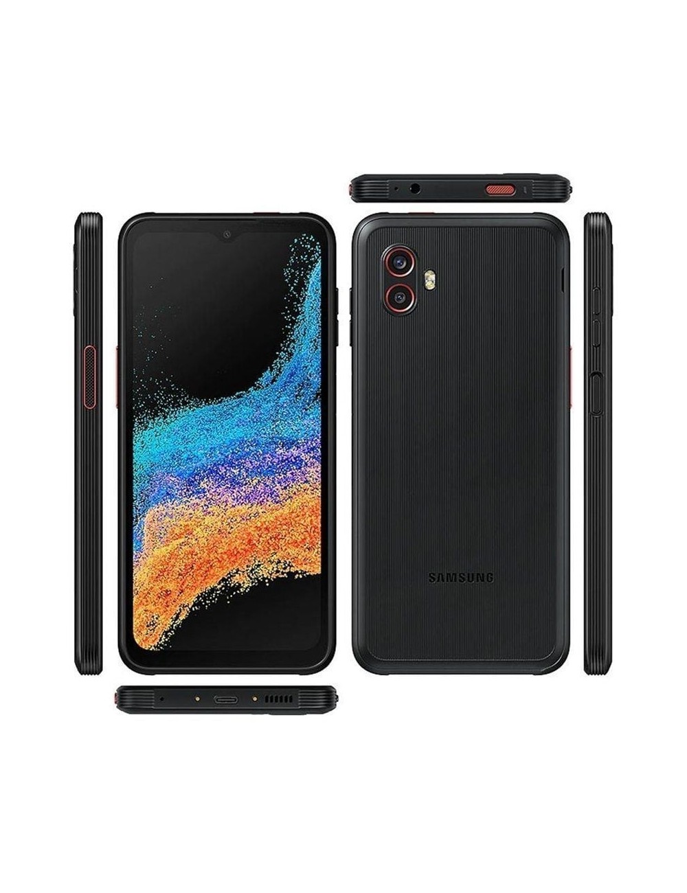 Smartphone Rugerizado Samsung Galaxy Xcover 6 Pro Enterprise Edition 6GB/ 128GB/ 6.6'/ 5G/ Negro