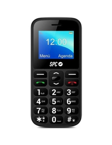 Teléfono Móvil SPC Fortune 2 4G para Personas Mayores/ Negro