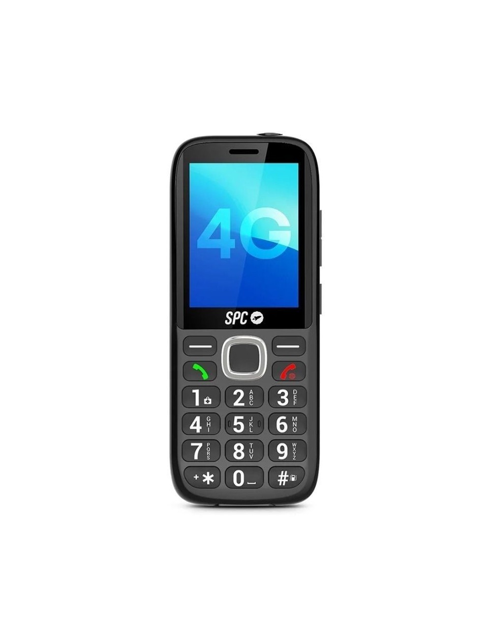 Teléfono Móvil SPC Fortune 2 Max 4G para Personas Mayores/ Negro
