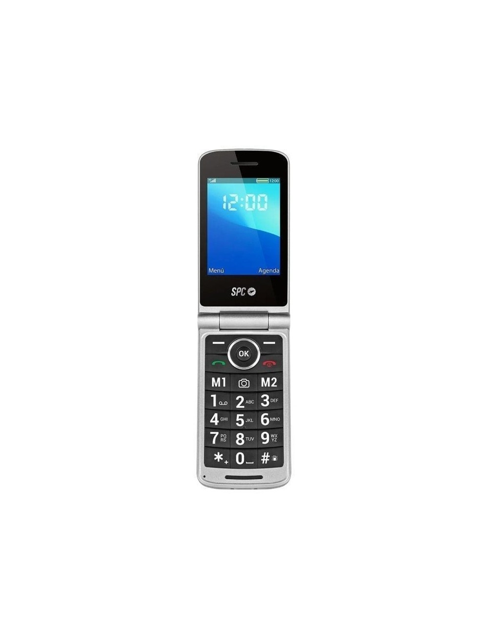 Teléfono Móvil SPC Prince 4G para Personas Mayores/ Negro