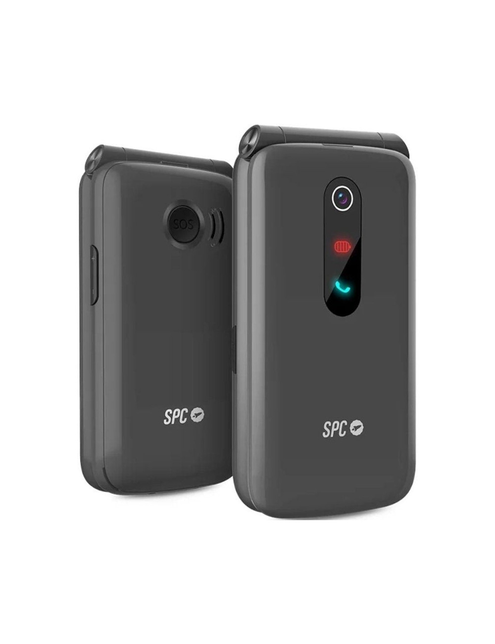 Teléfono Móvil SPC Stella 3 para Personas Mayores/ 4G/ Negro