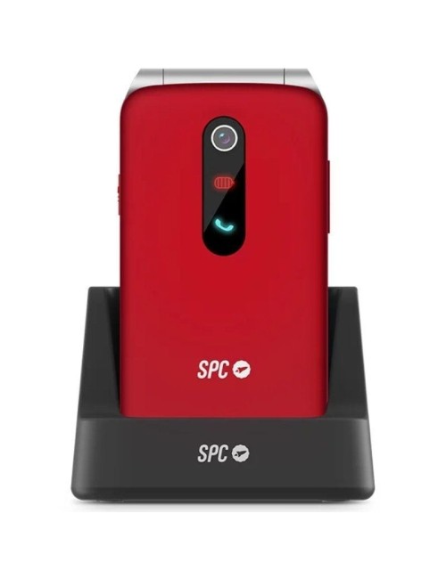 Teléfono Móvil SPC Stella 3 para Personas Mayores/ 4G/ Rojo