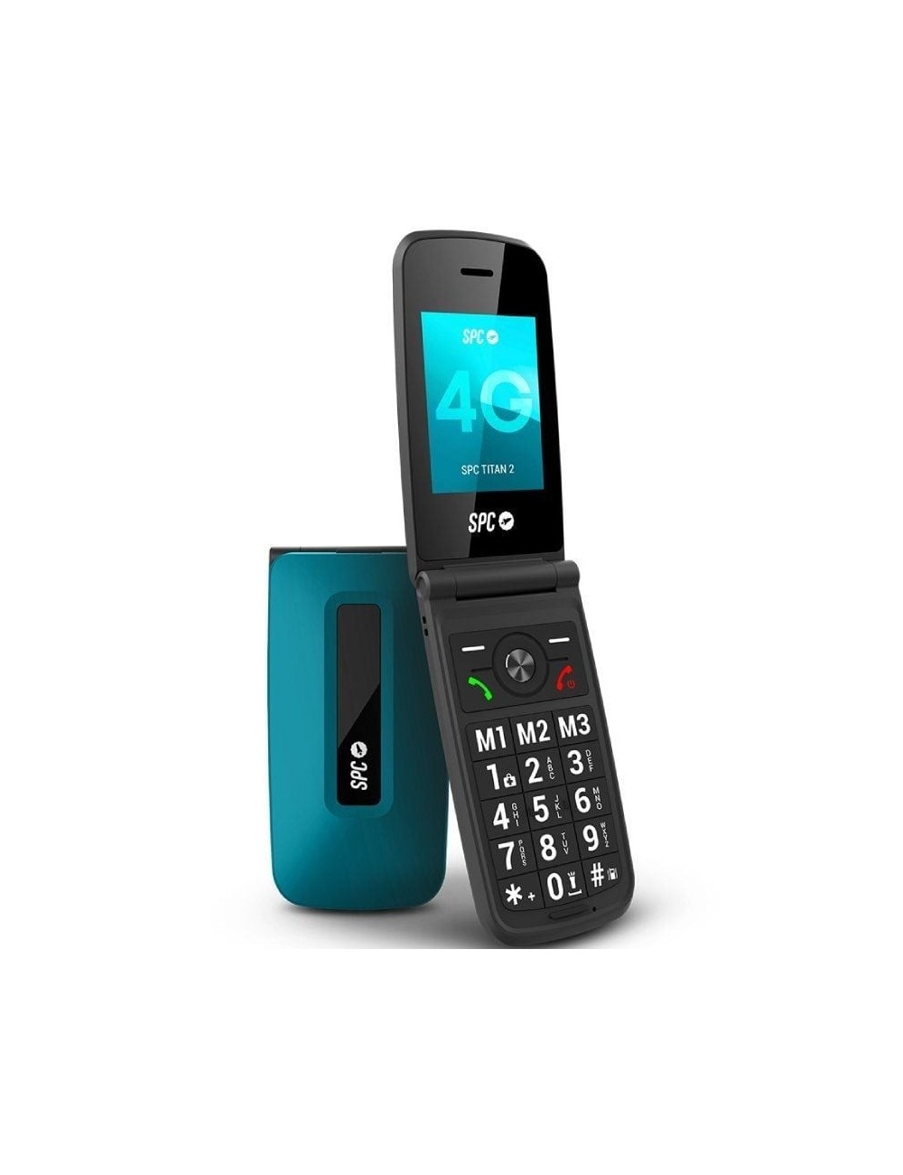 Teléfono Móvil SPC Titan 2 para Personas Mayores/ 4G/ Azul