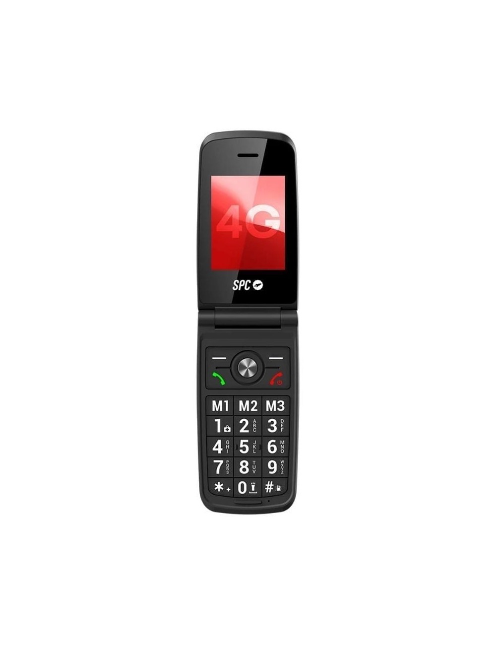 Teléfono Móvil SPC Titan 2 para Personas Mayores/ 4G/ Rojo