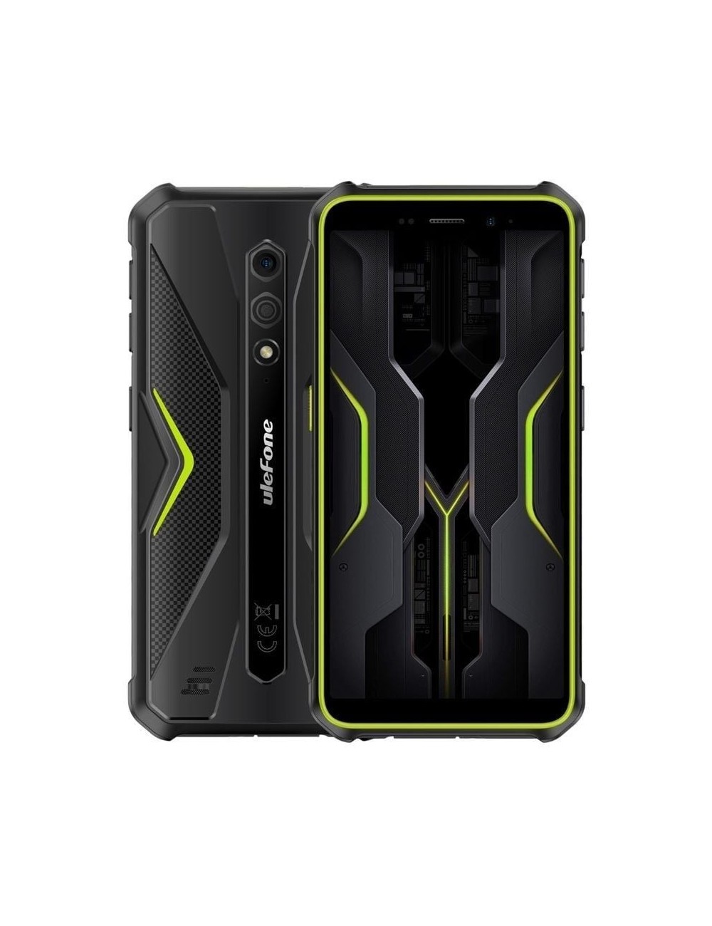 Smartphone Rugerizado Ulefone Armor X12 Pro 4GB/ 64GB/ 5.45'/ Negro y Verde