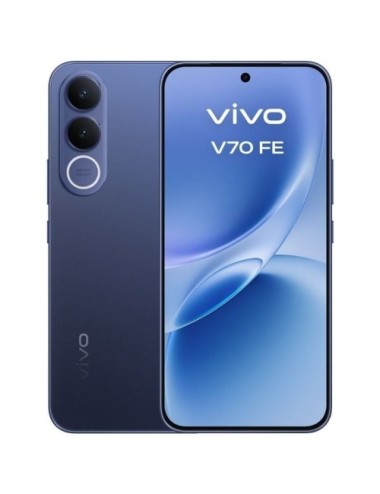 Smartphone Vivo V70 FE 8GB/ 256GB/ 6.83'/ 5G/ Azul/ Incluye Cargador + Auriculares