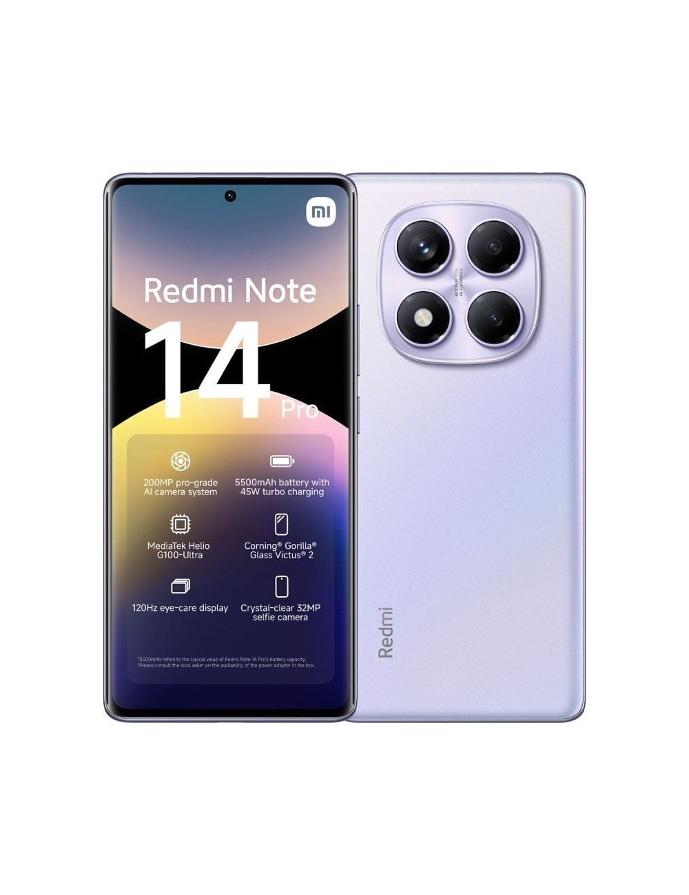 Smartphone Xiaomi Redmi Note 14 Pro 8GB/ 256GB/ 6.67'/ Purpura