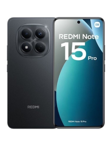Smartphone Xiaomi Redmi Note 15 Pro 12GB/ 512GB/ 6.83'/ Negro