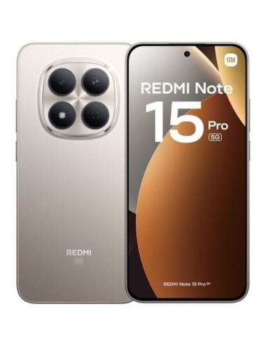 Smartphone Xiaomi Redmi Note 15 Pro 8GB/ 256GB/ 6.83'/ 5G/ Titanio