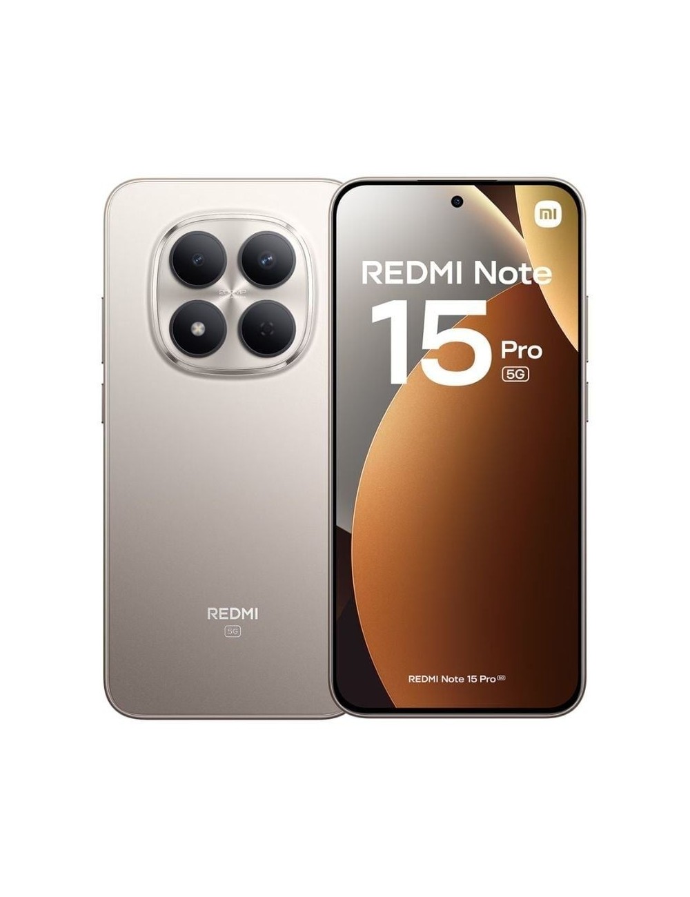Smartphone Xiaomi Redmi Note 15 Pro 8GB/ 256GB/ 6.83'/ 5G/ Titanio