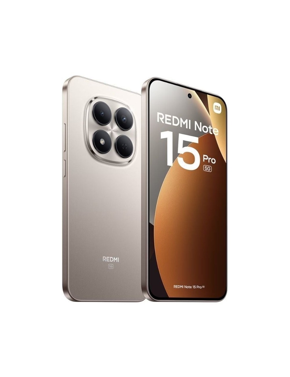 Smartphone Xiaomi Redmi Note 15 Pro 8GB/ 256GB/ 6.83'/ 5G/ Titanio