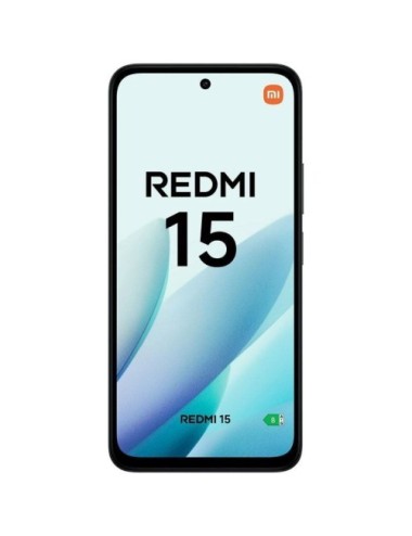 Smartphone Xiaomi Redmi 15 6GB/ 128GB/ 6.9'/ Negro