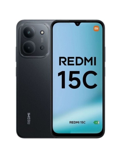 Smartphone Xiaomi Redmi 15C 4GB/ 256GB/ 6.9'/ Negro
