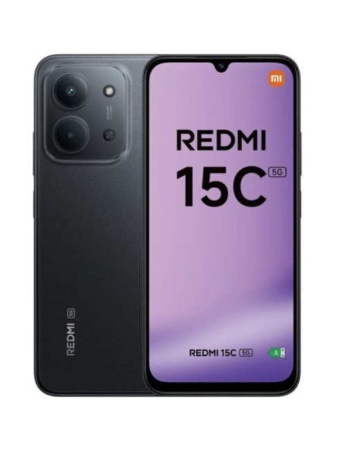 Smartphone Xiaomi Redmi 15C 4GB/ 128GB/ 6.9'/ 5G/ Negro