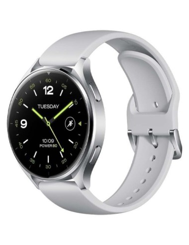 Smartwatch Xiaomi Watch 2/ Notificaciones/ Frecuencia Cardíaca/ GPS/ Plata