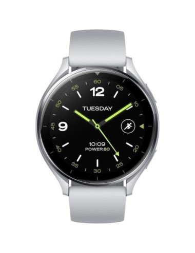 Smartwatch Xiaomi Watch 2/ Notificaciones/ Frecuencia Cardíaca/ GPS/ Plata