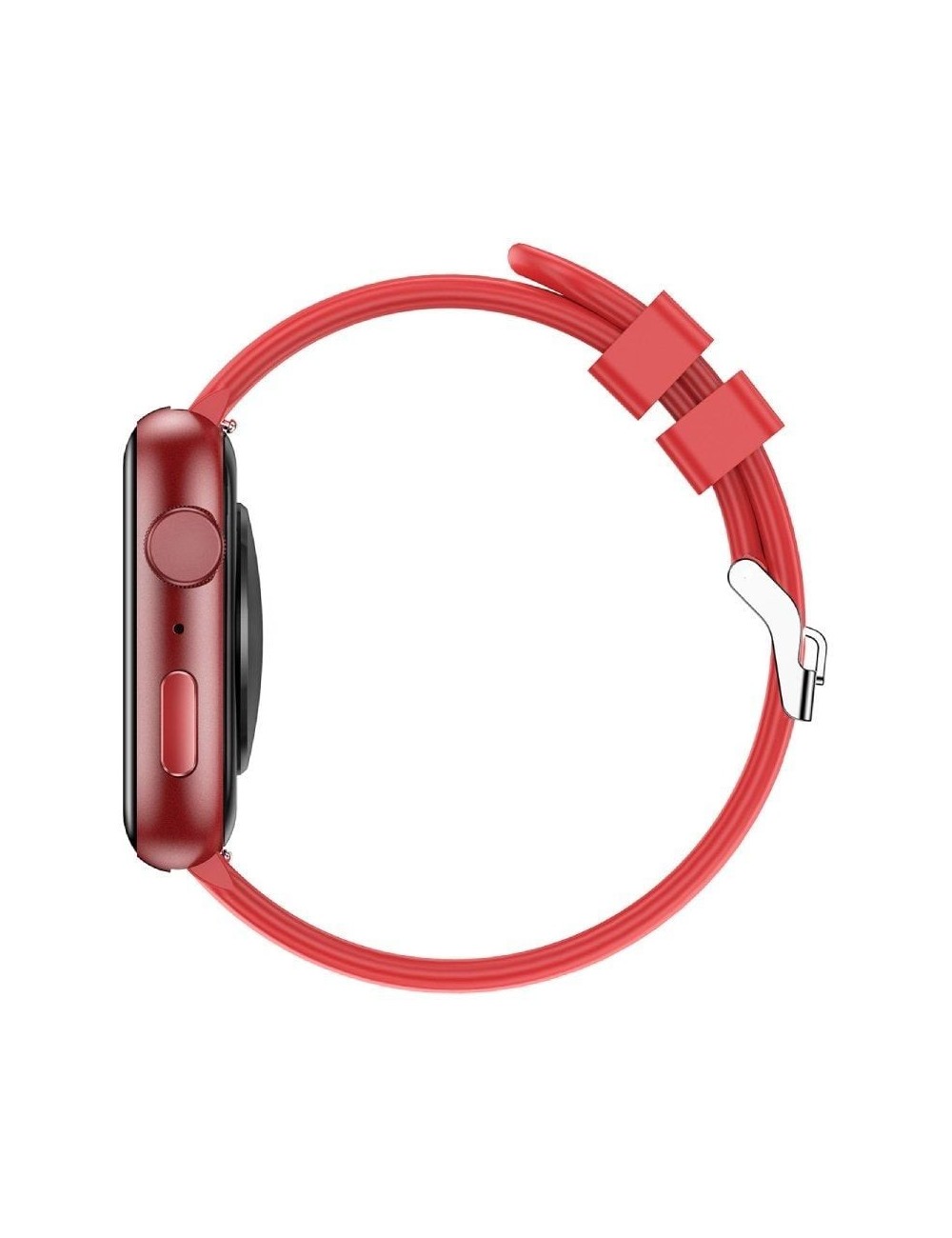 Smartwatch Forever IGo Watch 3 JW-500/ Notificaciones/ Frecuencia Cardíaca/ Rojo